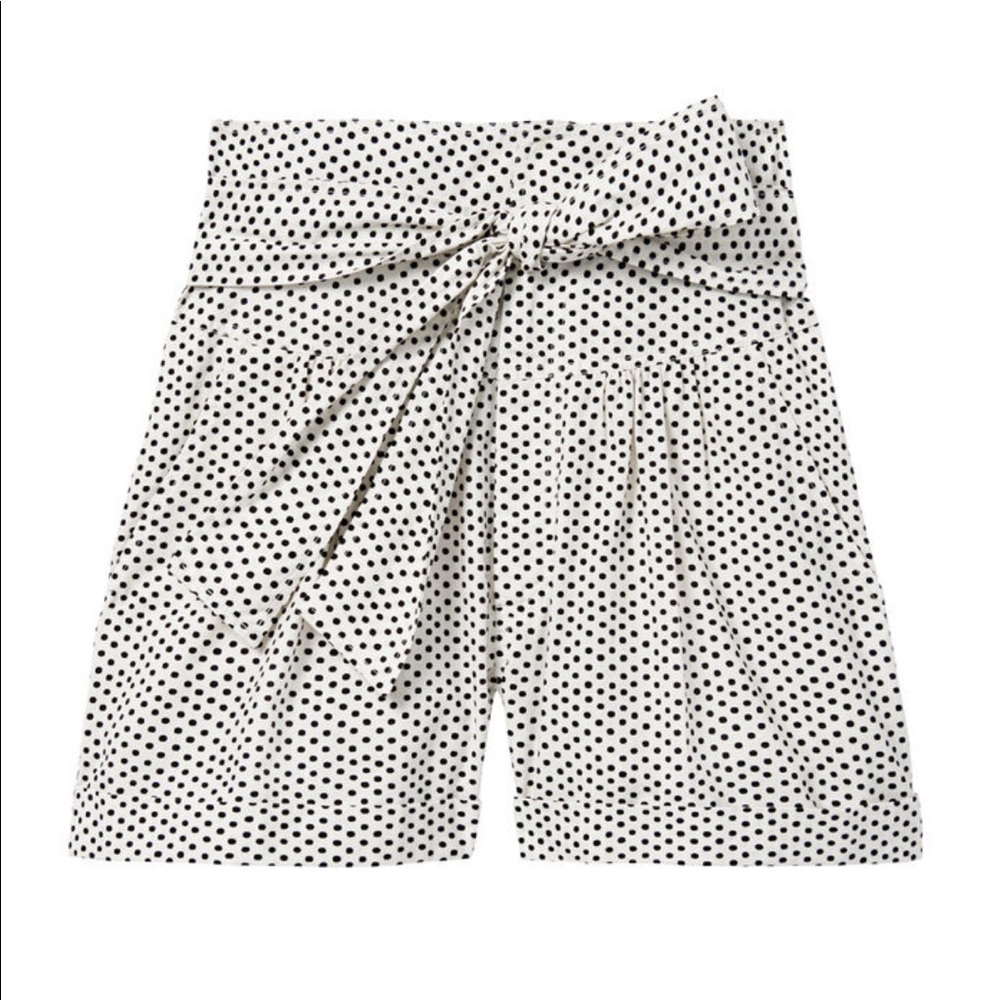 NWOT Rebecca Taylor La Vie Corrine Dot Short